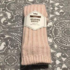 Indigo Reading Socks